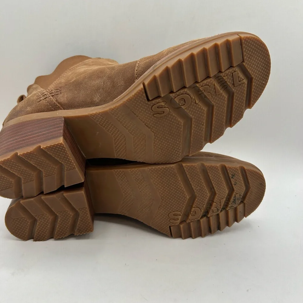 Sorel Women's Size 8 Cate Chelsea Bootie Waterproof Leather Brown Rain Boot - Picture 10 of 10